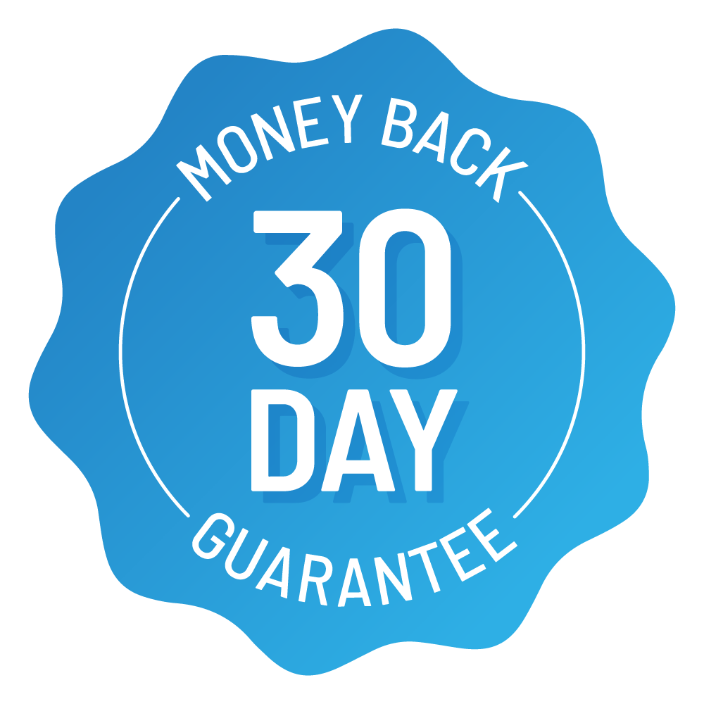 30-day Money Back Guarantee