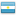 Flag for Argentina