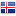 Flag for Iceland